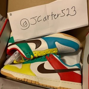 Nike Dunk Low Free 99 White 
Size Men 11 deadstock